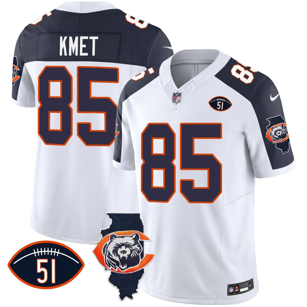 CHI Throwback Illinois Patch Vapor Jersey - image 84