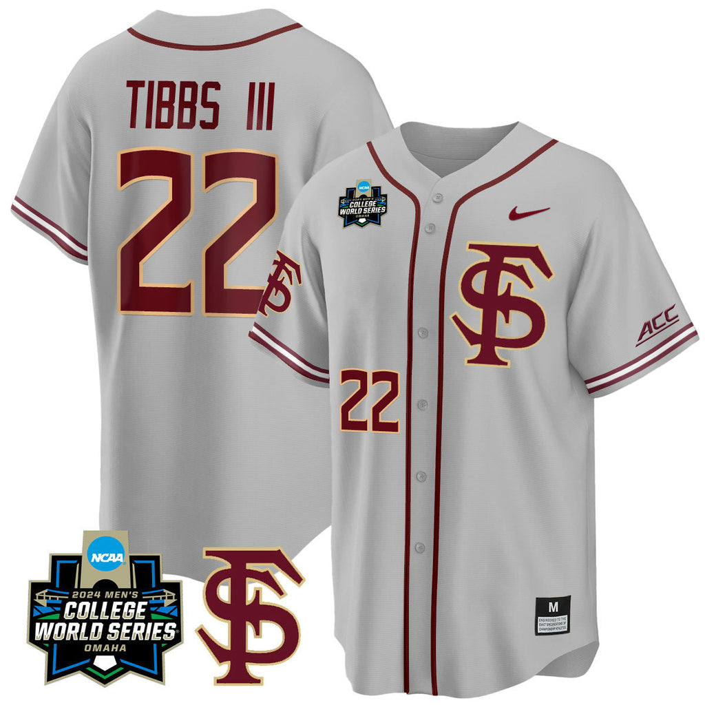 Men's Florida State Seminoles 2024 College World Series Vapor Premier Limited Jersey V1 - All Stitched - image 23