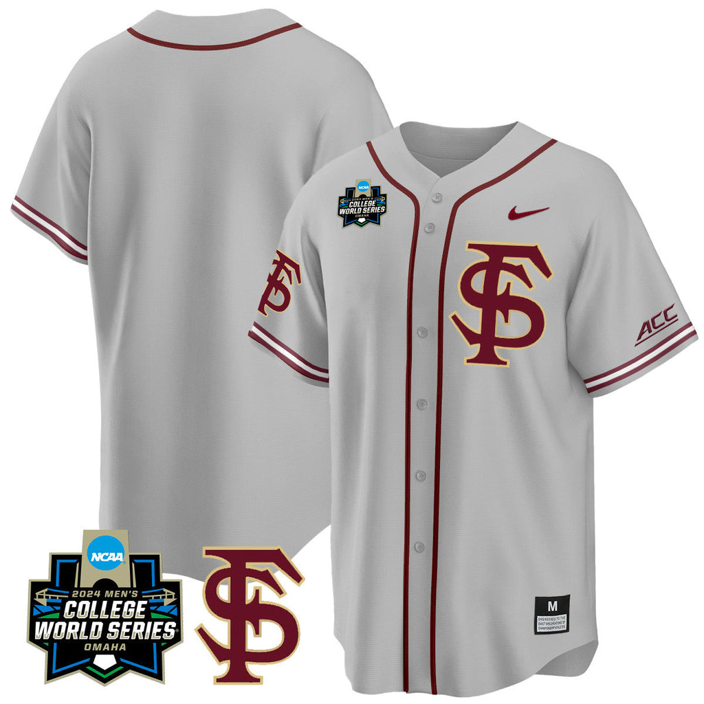 Men's Florida State Seminoles 2024 College World Series Vapor Premier Limited Jersey V1 - All Stitched - image 52