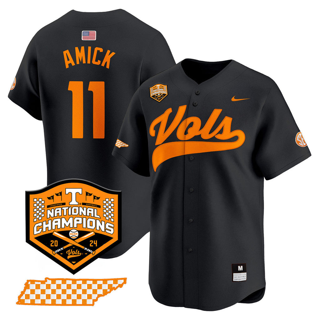 Women's Tennessee Volunteers 2024 National Champions Vapor Premier Limited Jersey - All Stitched - image 7
