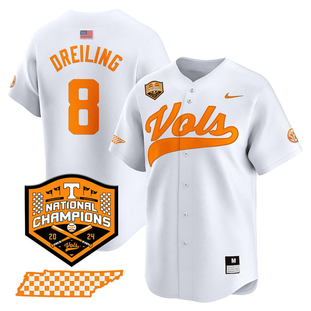 Women's Tennessee Volunteers 2024 National Champions Vapor Premier Limited Jersey - All Stitched - image 12