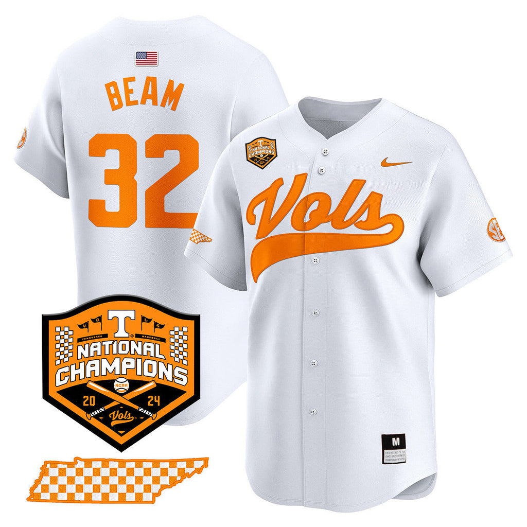 Women's Tennessee Volunteers 2024 National Champions Vapor Premier Limited Jersey - All Stitched - image 10