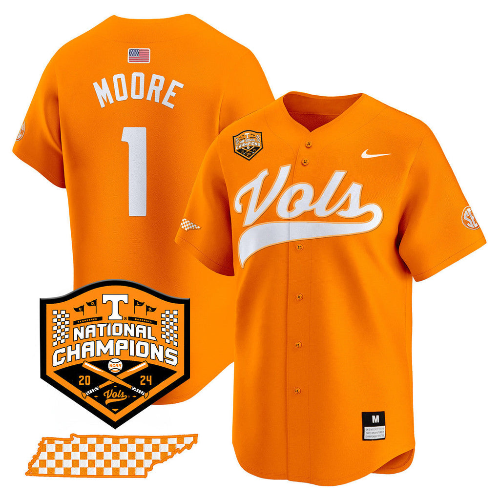 Women's Tennessee Volunteers 2024 National Champions Vapor Premier Limited Jersey - All Stitched - image 21