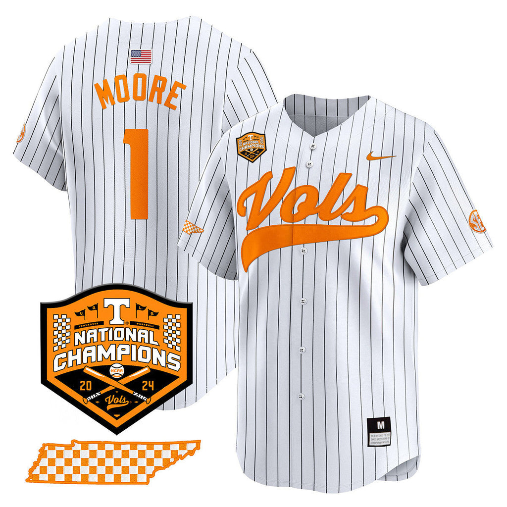 Women's Tennessee Volunteers 2024 National Champions Vapor Premier Limited Jersey - All Stitched - image 23