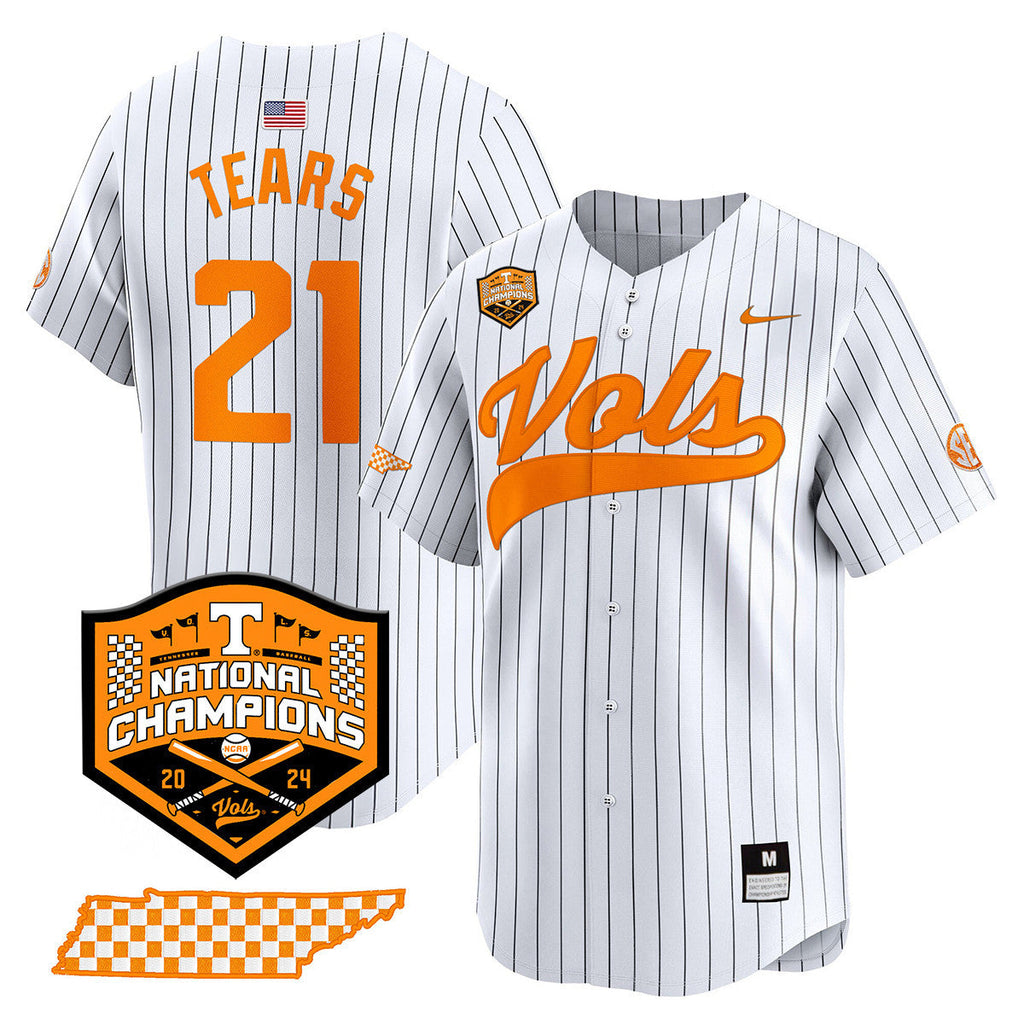Women's Tennessee Volunteers 2024 National Champions Vapor Premier Limited Jersey - All Stitched - image 32