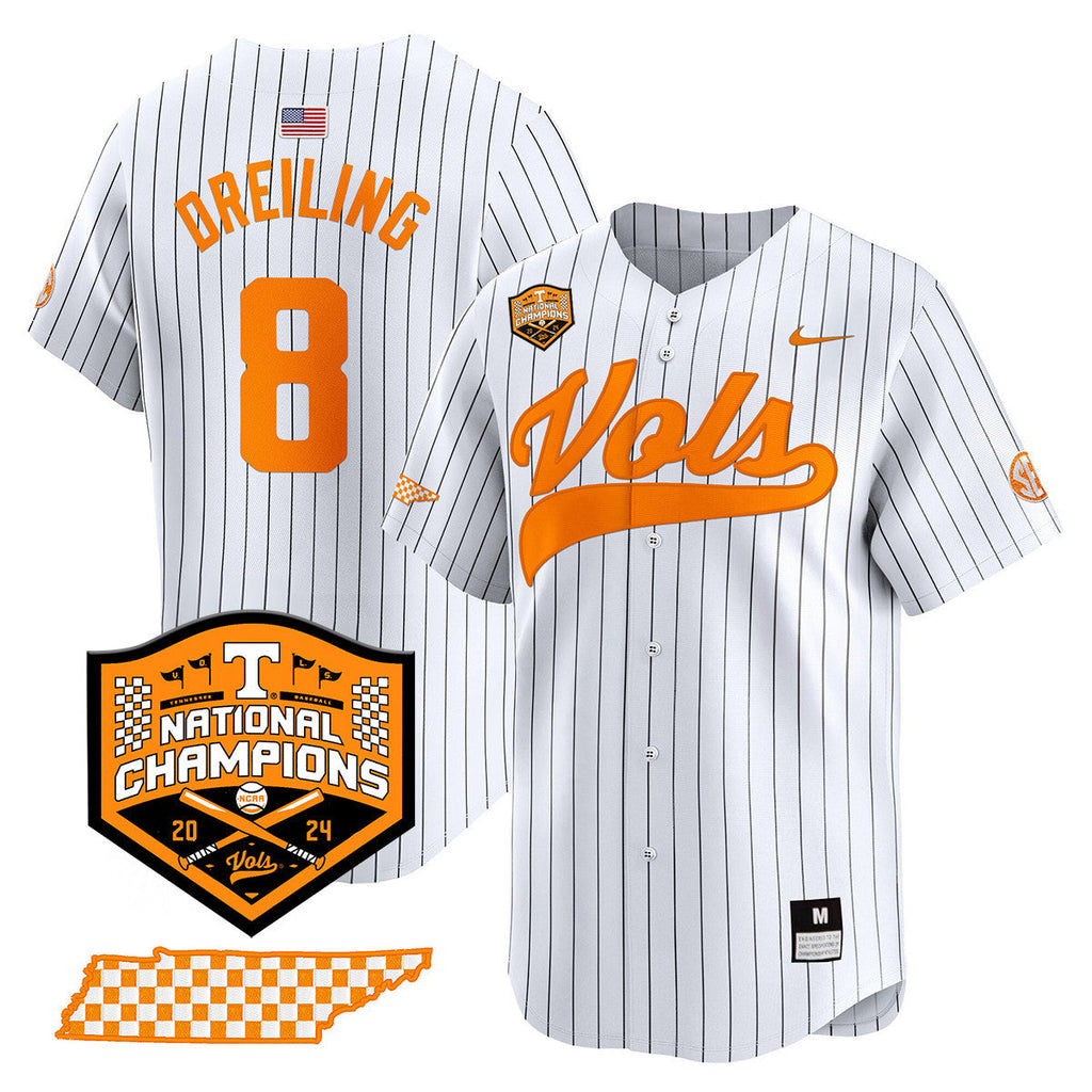 Women's Tennessee Volunteers 2024 National Champions Vapor Premier Limited Jersey - All Stitched - image 35
