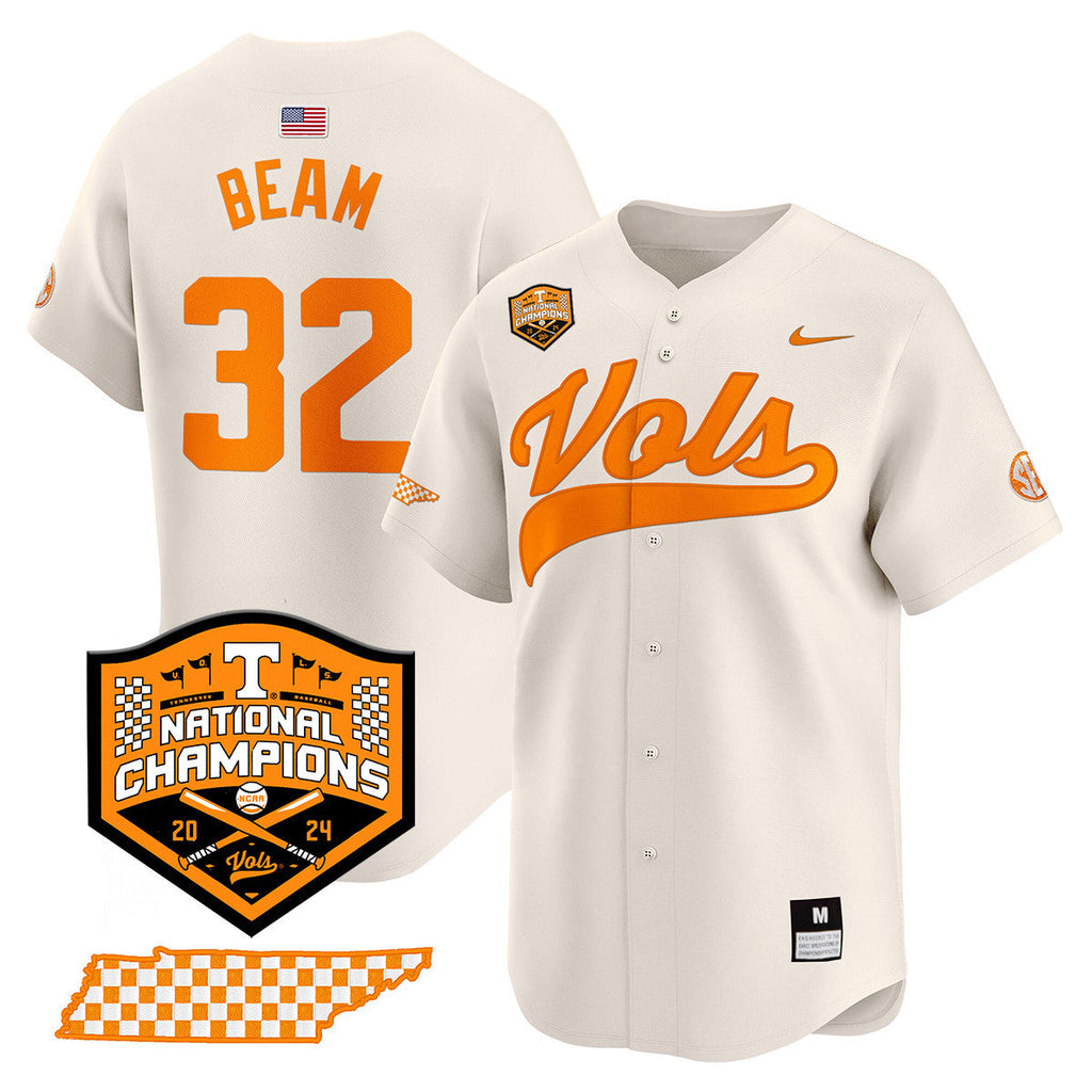 Women's Tennessee Volunteers 2024 National Champions Vapor Premier Limited Jersey - All Stitched - image 50