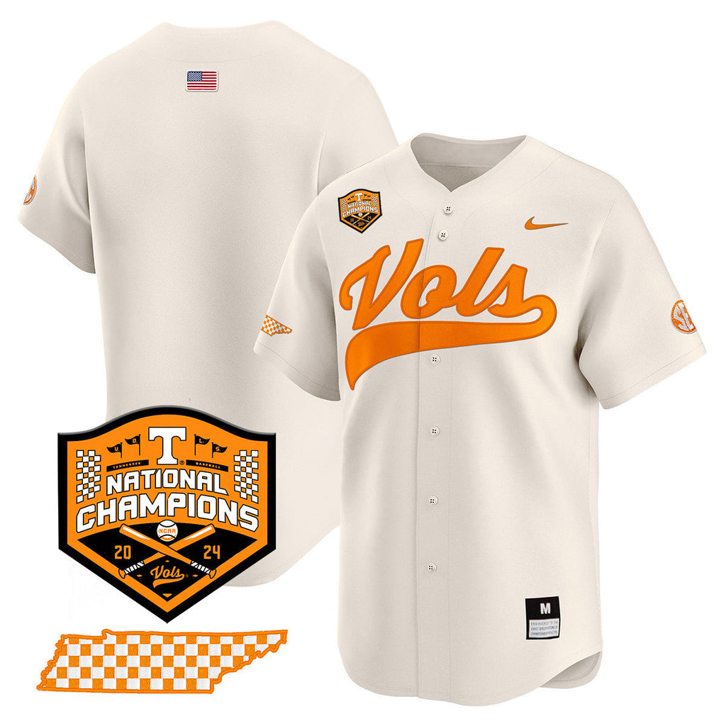Women's Tennessee Volunteers 2024 National Champions Vapor Premier Limited Jersey - All Stitched - image 52