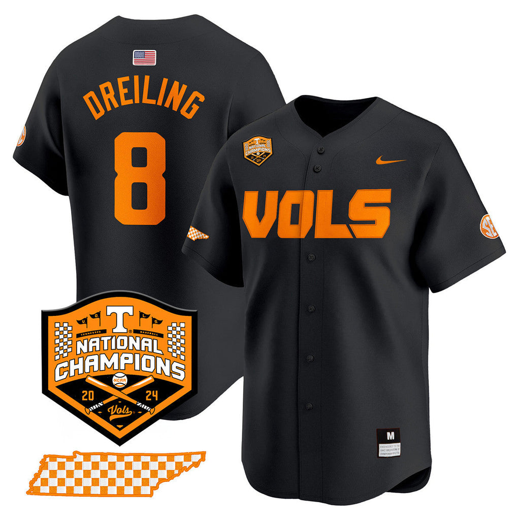 Men's Tennessee Volunteers 2024 National Champions Vapor Premier Limited Jersey V1 - All Stitched - image 5