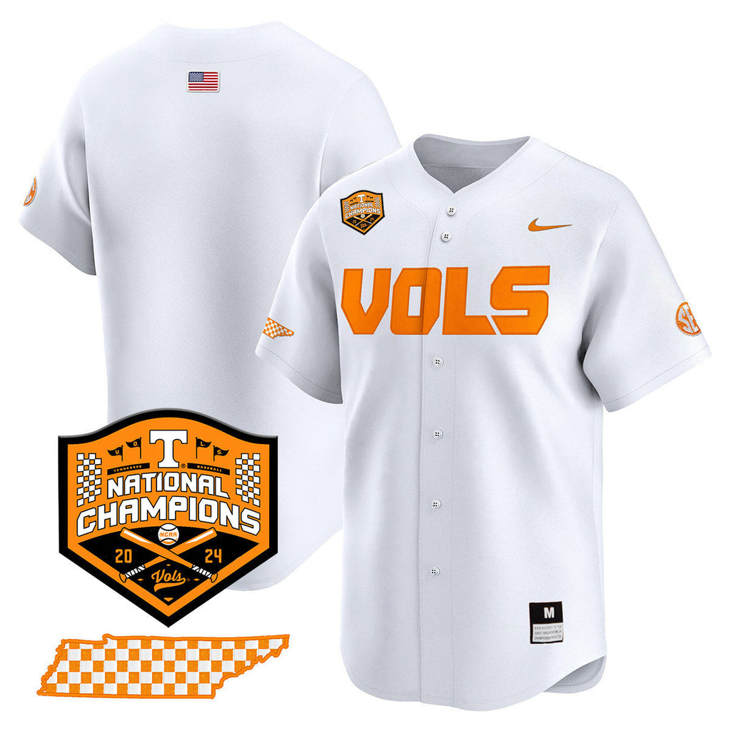 Men's Tennessee Volunteers 2024 National Champions Vapor Premier Limited Jersey V1 - All Stitched - image 9