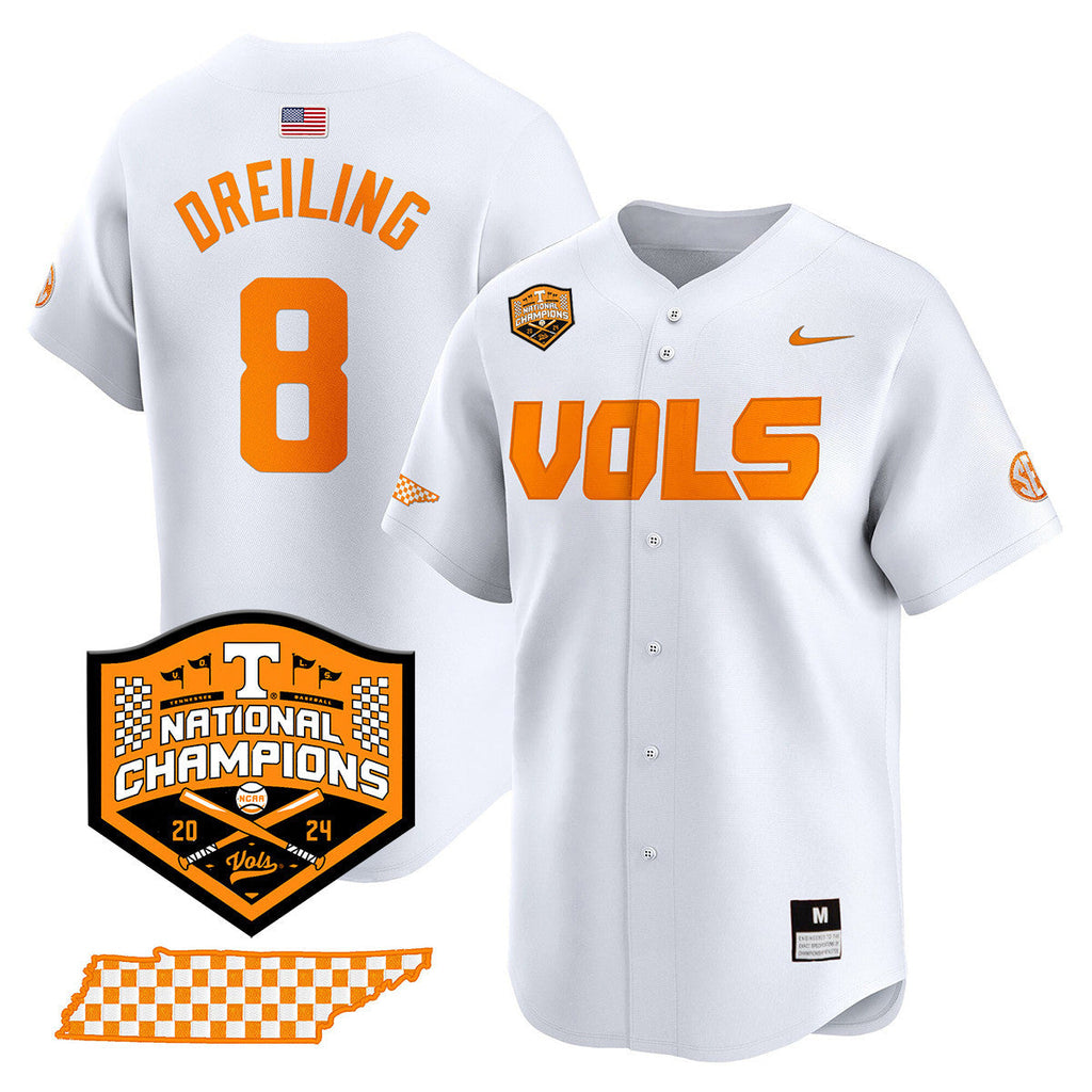 Men's Tennessee Volunteers 2024 National Champions Vapor Premier Limited Jersey V1 - All Stitched - image 13