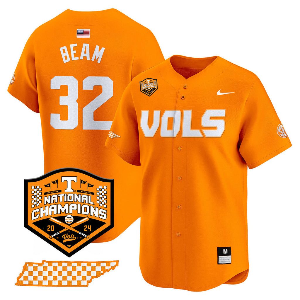 Men's Tennessee Volunteers 2024 National Champions Vapor Premier Limited Jersey V1 - All Stitched - image 18