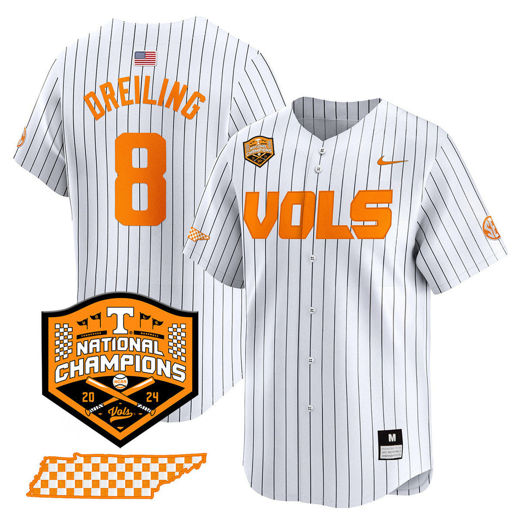 Men's Tennessee Volunteers 2024 National Champions Vapor Premier Limited Jersey V1 - All Stitched - image 23