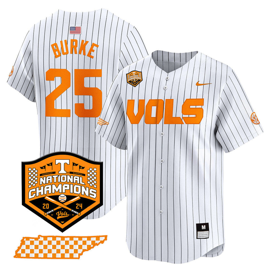 Men's Tennessee Volunteers 2024 National Champions Vapor Premier Limited Jersey V1 - All Stitched - image 25