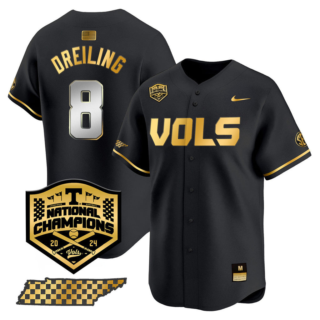 Men's Tennessee Volunteers 2024 National Champions Vapor Premier Limited Jersey V1 - All Stitched - image 41