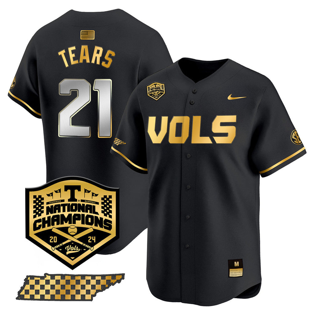 Men's Tennessee Volunteers 2024 National Champions Vapor Premier Limited Jersey V1 - All Stitched - image 39