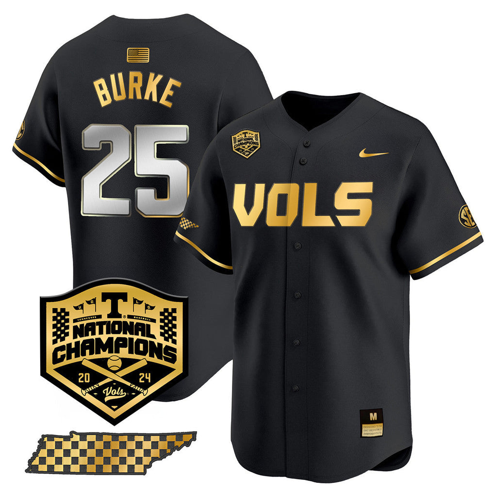 Men's Tennessee Volunteers 2024 National Champions Vapor Premier Limited Jersey V1 - All Stitched - image 40