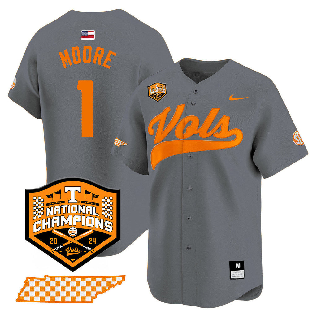 Women's Tennessee Volunteers 2024 National Champions Vapor Premier Limited Jersey - All Stitched - image 58