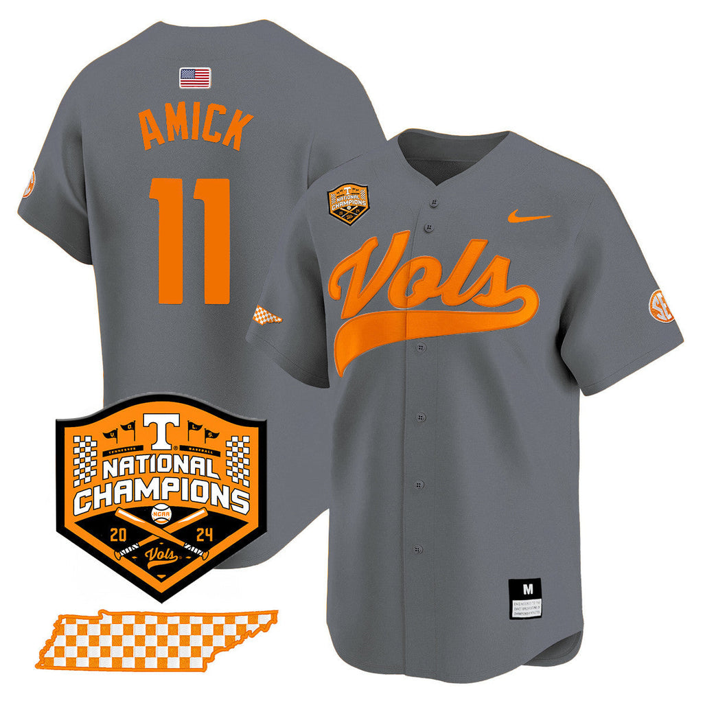 Women's Tennessee Volunteers 2024 National Champions Vapor Premier Limited Jersey - All Stitched - image 61