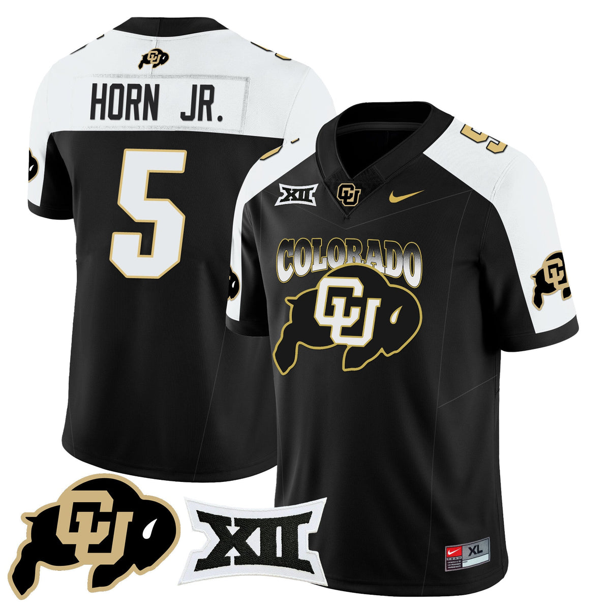 Men's Colorado Buffaloes 2024 Vapor Limited Jersey N2 - All Stitched - image 4