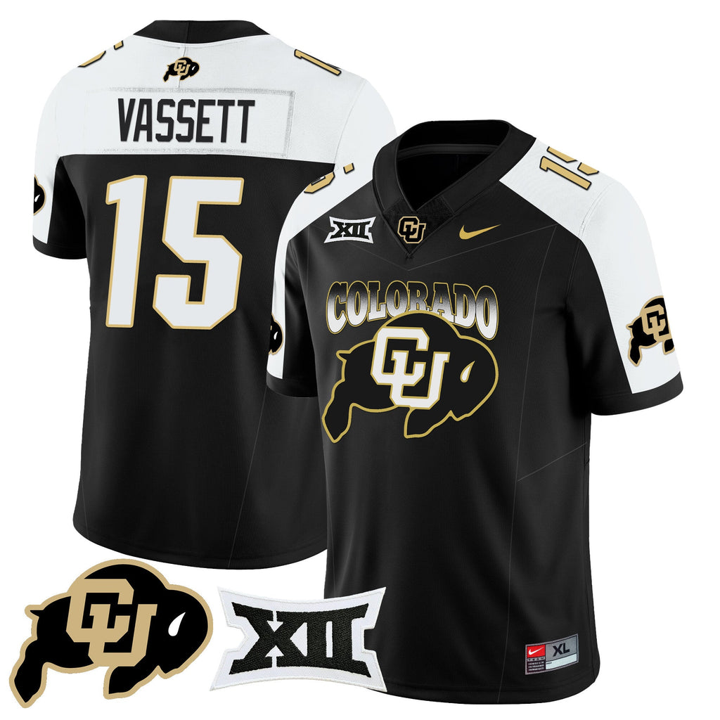 Men's Colorado Buffaloes 2024 Vapor Limited Jersey N2 - All Stitched - image 7