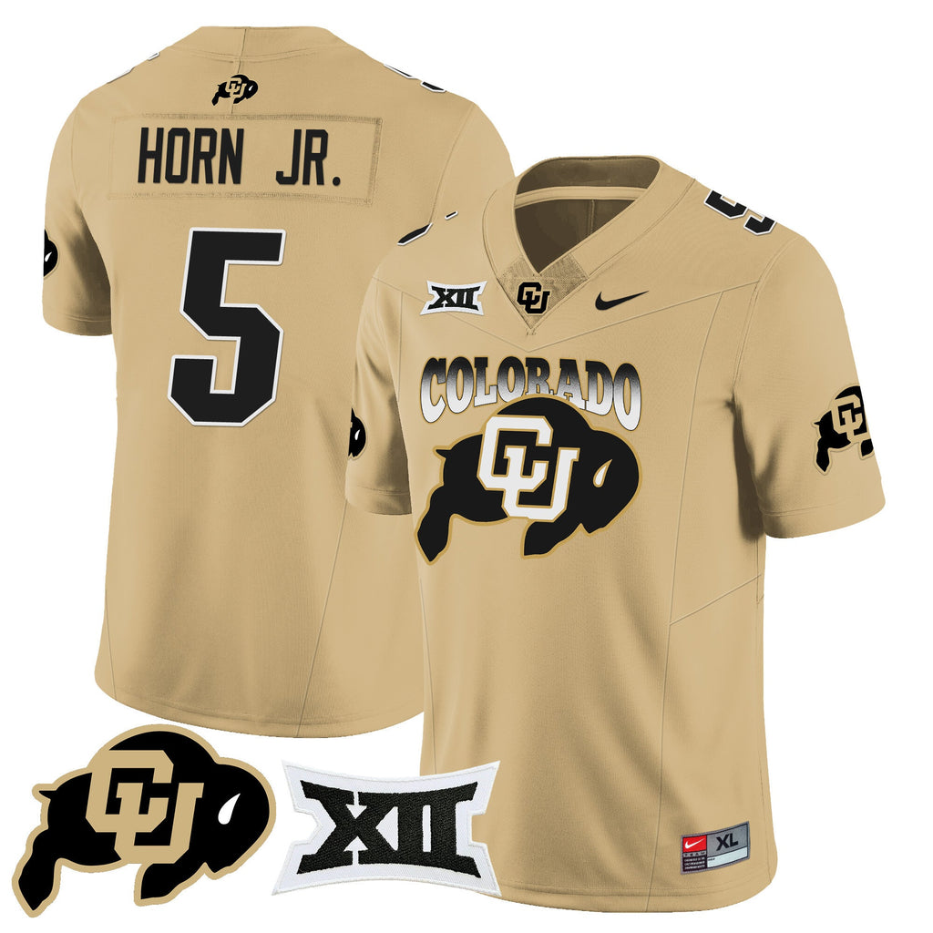 Men's Colorado Buffaloes 2024 Vapor Limited Jersey N2 - All Stitched - image 32