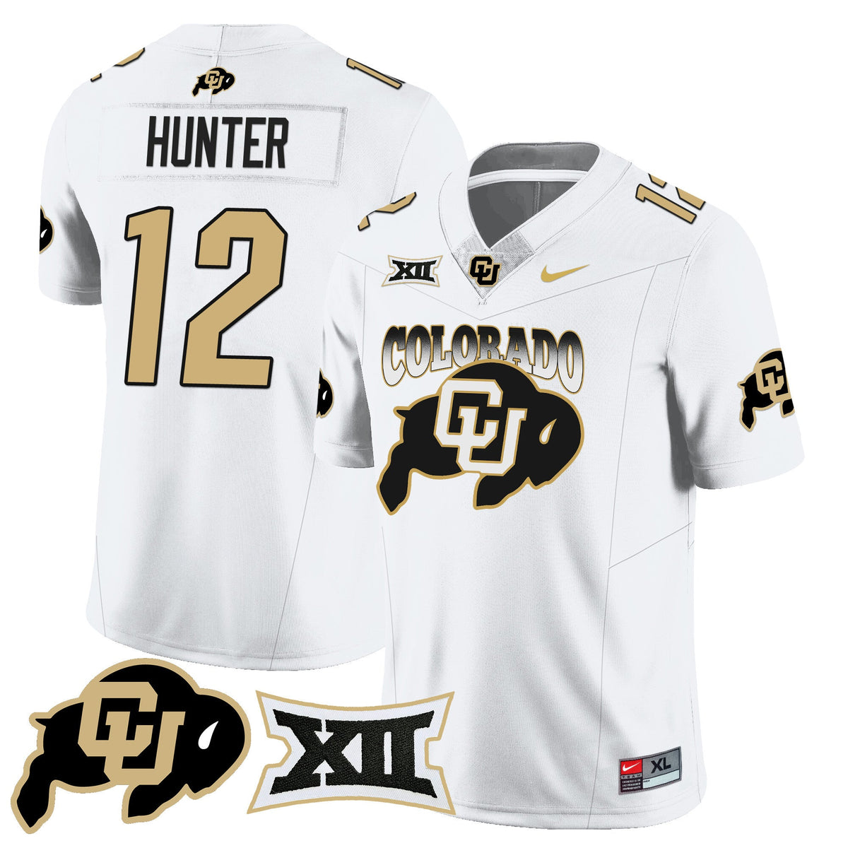 Men's Colorado Buffaloes 2024 Vapor Limited Jersey N2 - All Stitched - image 34