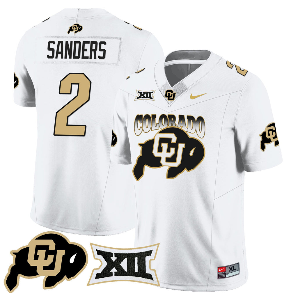 Men's Colorado Buffaloes 2024 Vapor Limited Jersey N2 - All Stitched - image 38