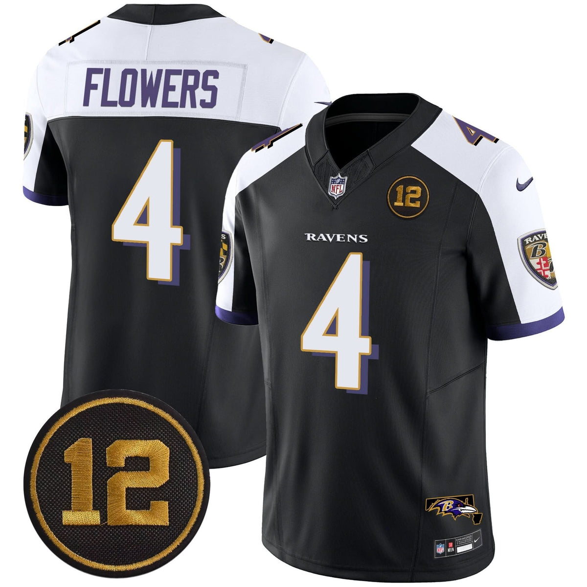 BAL Jacoby Jones Patch Vapor Limited Jersey - image 7