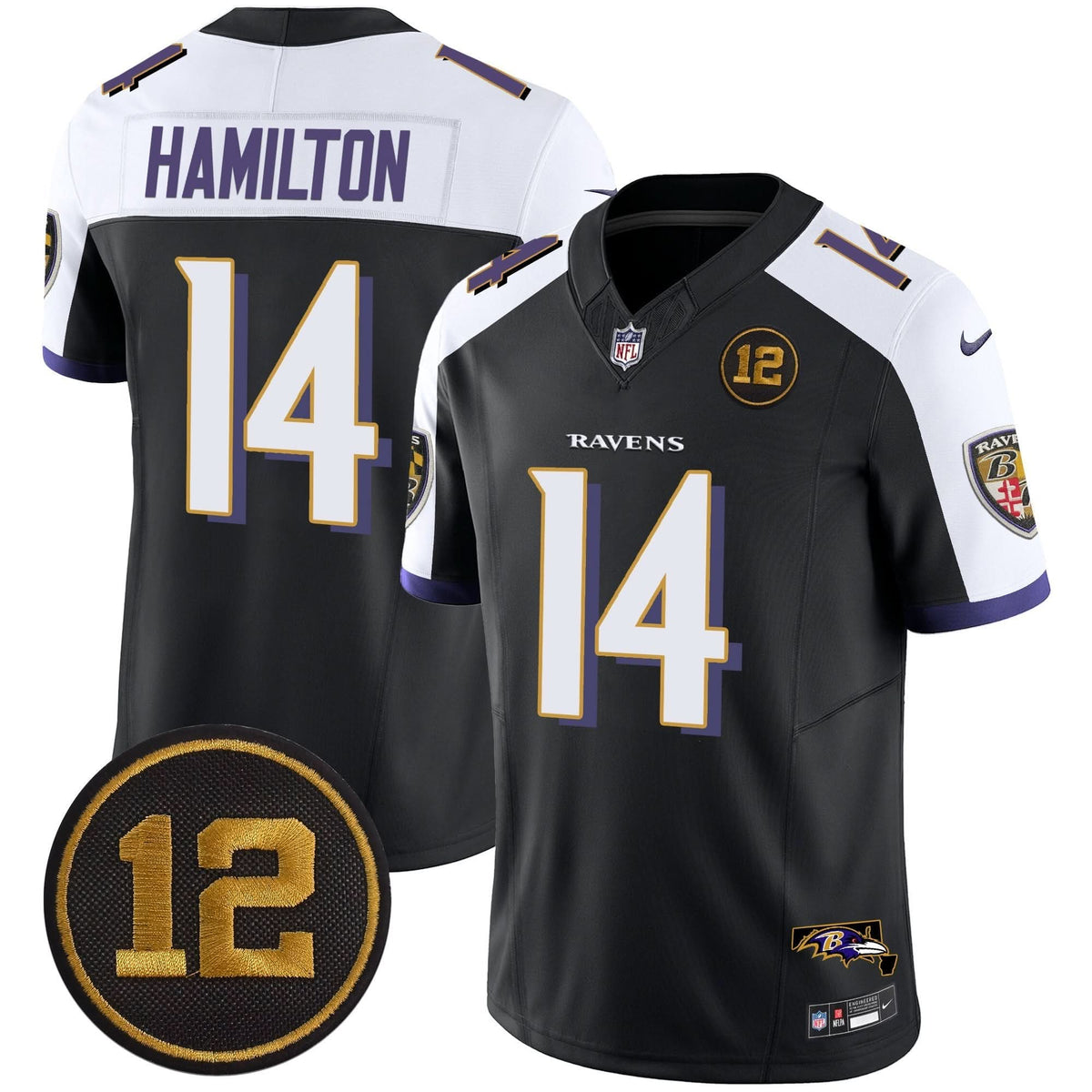 BAL Jacoby Jones Patch Vapor Limited Jersey - image 4