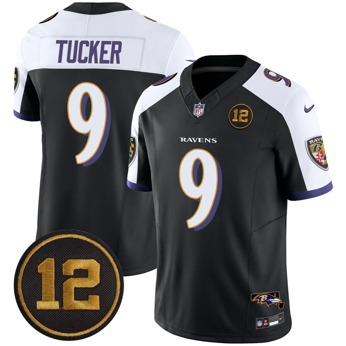 BAL Jacoby Jones Patch Vapor Limited Jersey - image 3