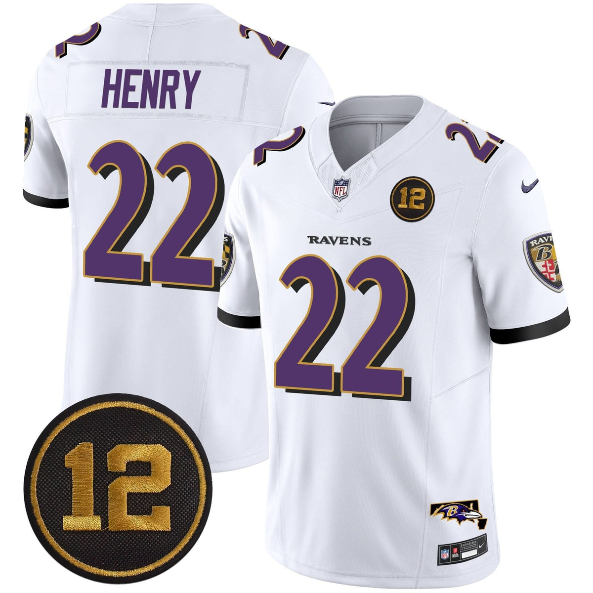 BAL Jacoby Jones Patch Vapor Limited Jersey - image 33