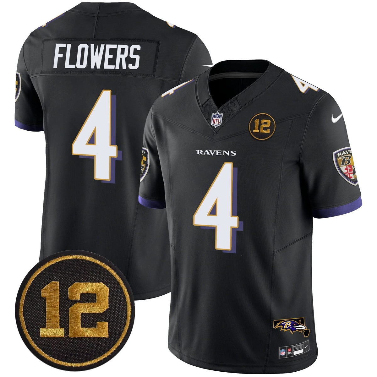 BAL Jacoby Jones Patch Vapor Limited Jersey - image 23