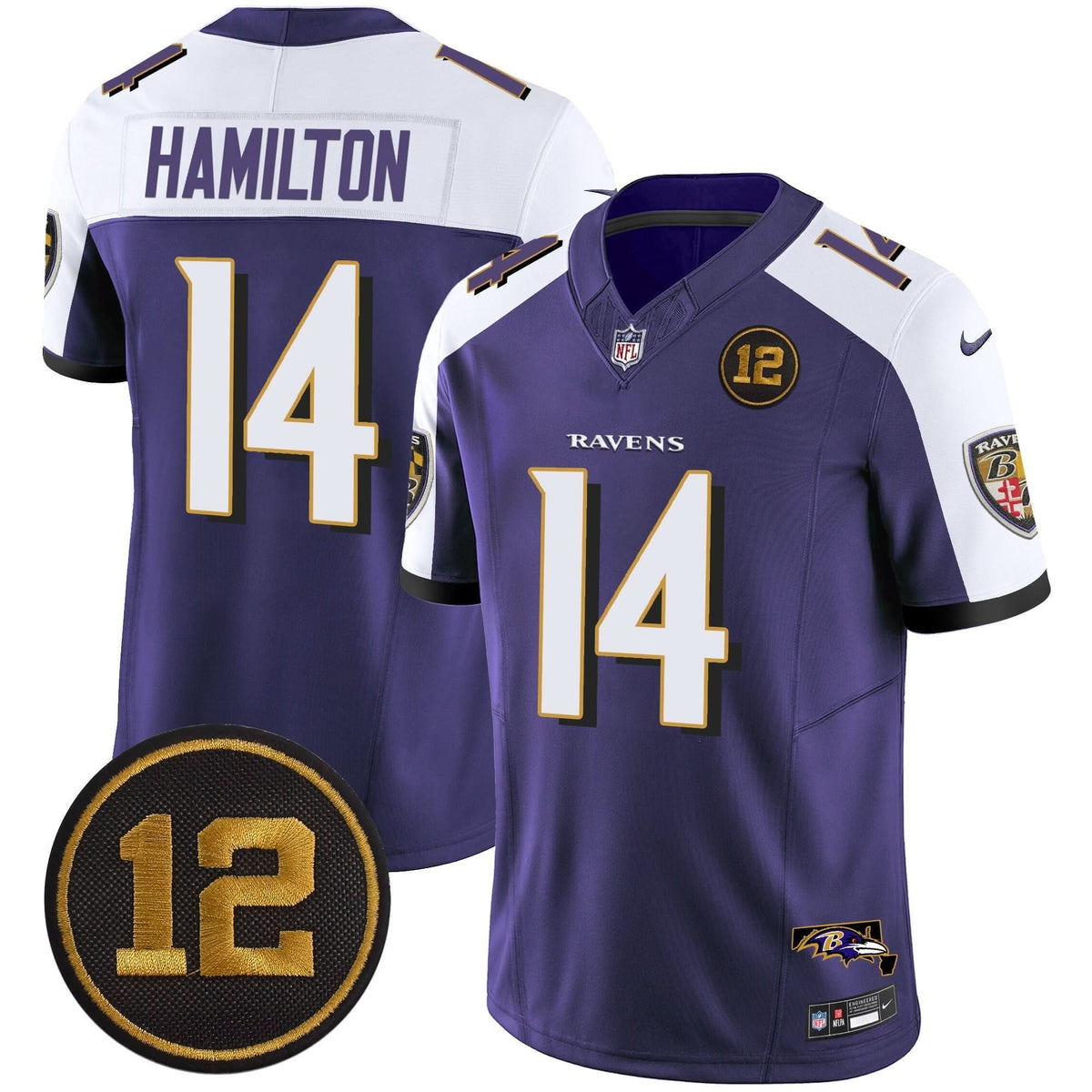 BAL Jacoby Jones Patch Vapor Limited Jersey - image 12
