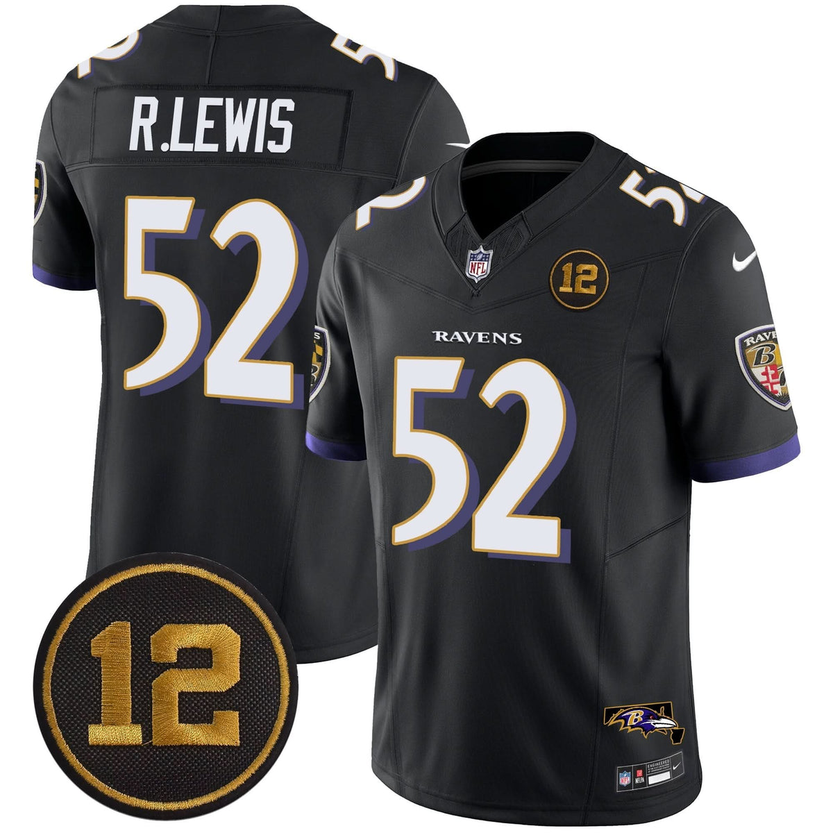 BAL Jacoby Jones Patch Vapor Limited Jersey - image 22