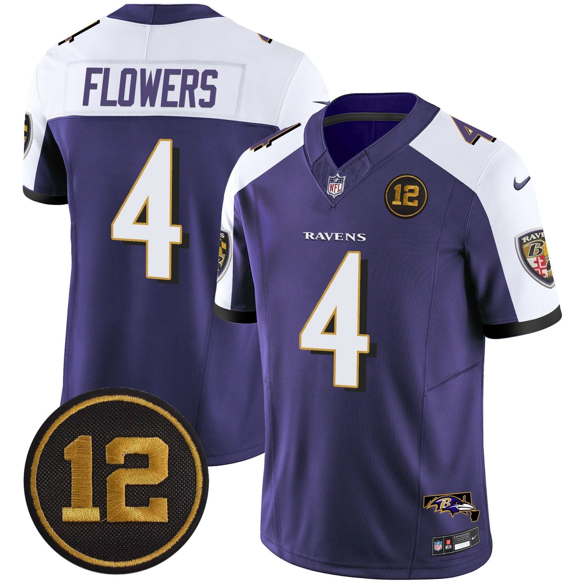 BAL Jacoby Jones Patch Vapor Limited Jersey - image 15