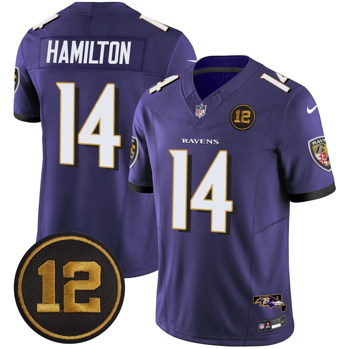 BAL Jacoby Jones Patch Vapor Limited Jersey - image 28