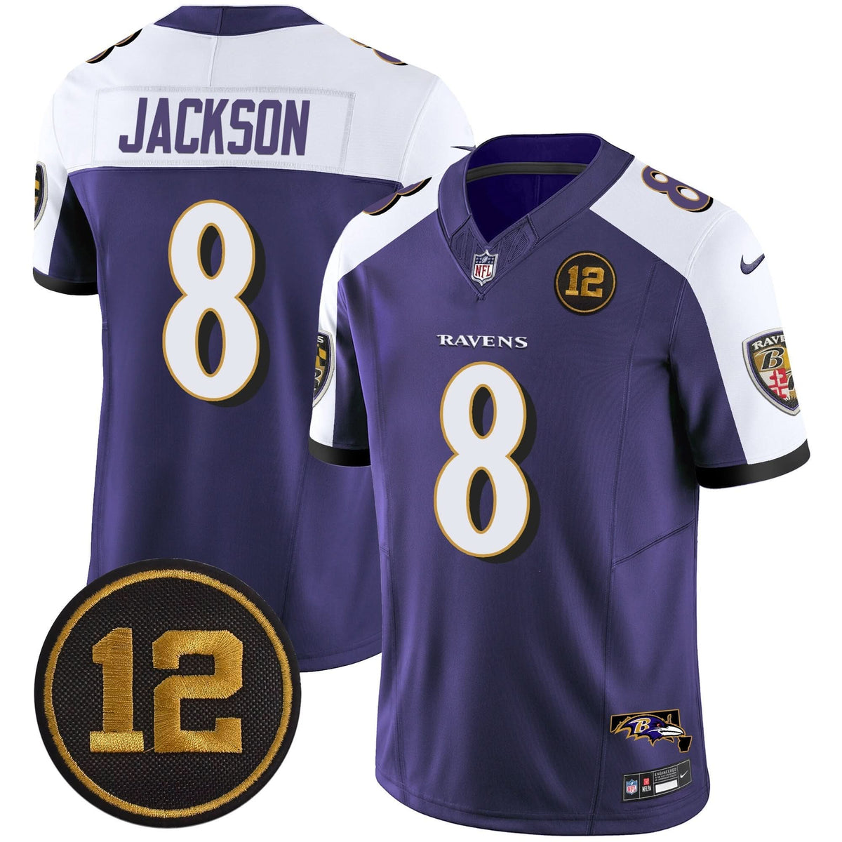 BAL Jacoby Jones Patch Vapor Limited Jersey - image 10