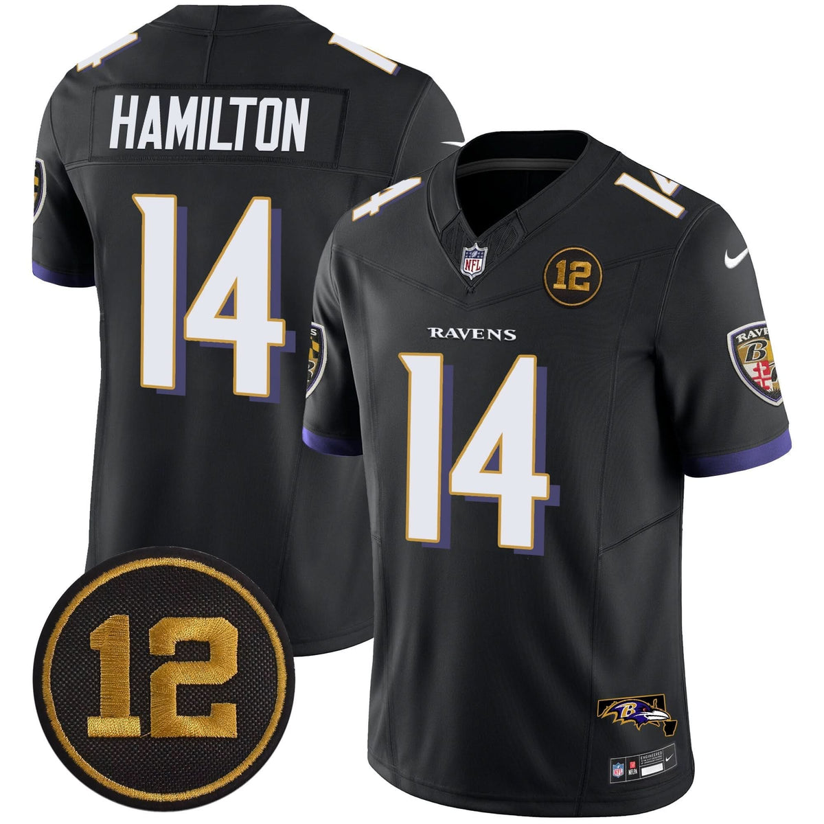 BAL Jacoby Jones Patch Vapor Limited Jersey - image 20