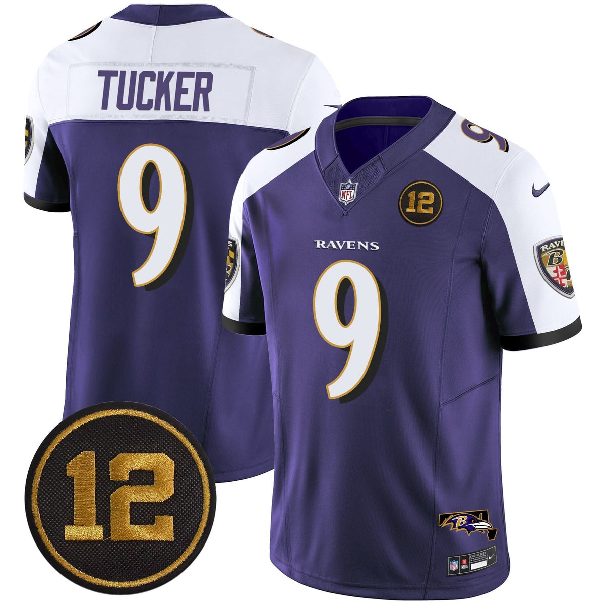 BAL Jacoby Jones Patch Vapor Limited Jersey - image 11