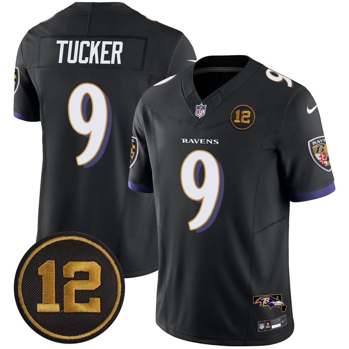 BAL Jacoby Jones Patch Vapor Limited Jersey - image 19