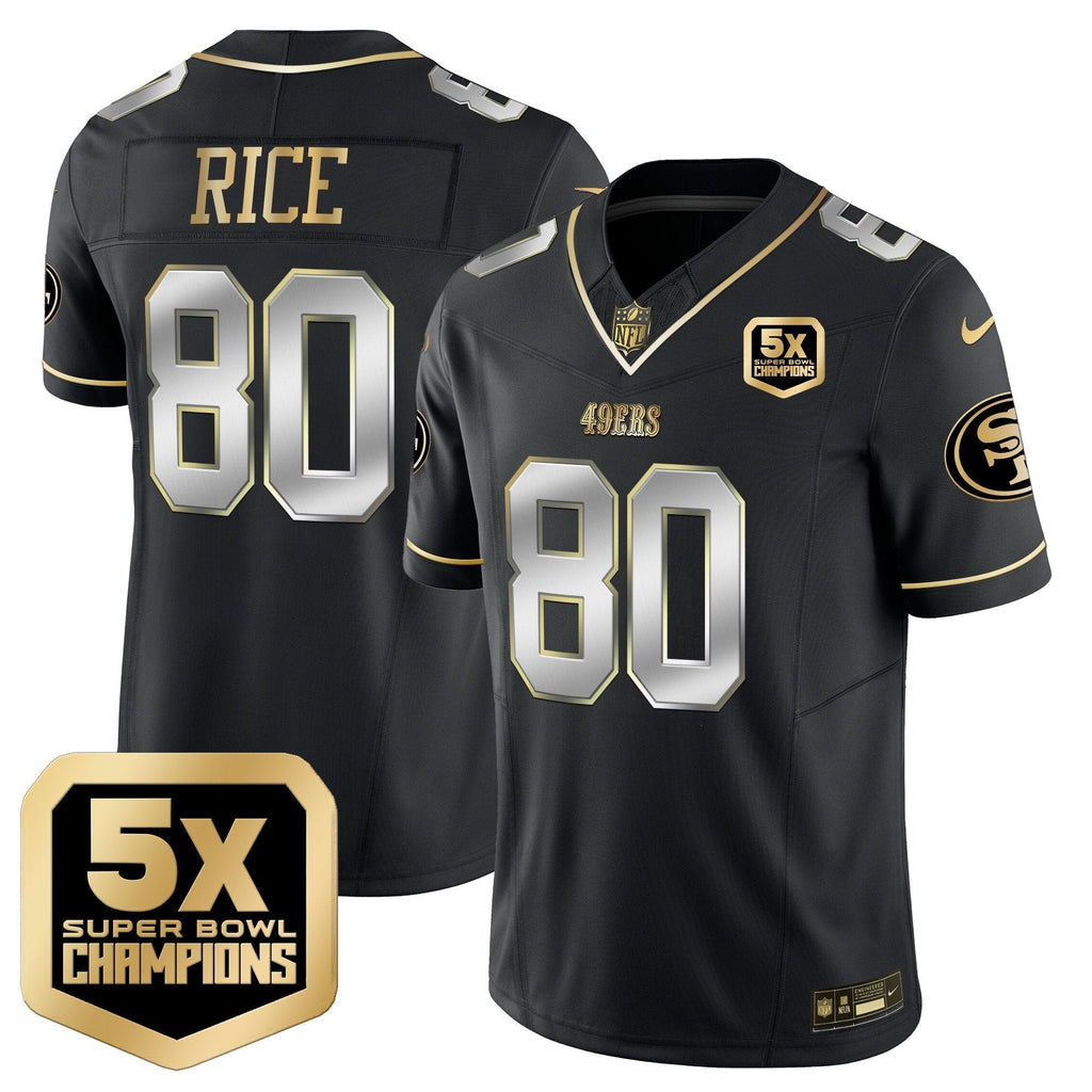 SF 5x Super Bowl Champions Vapor Limited Jersey - All Stitched - image 36