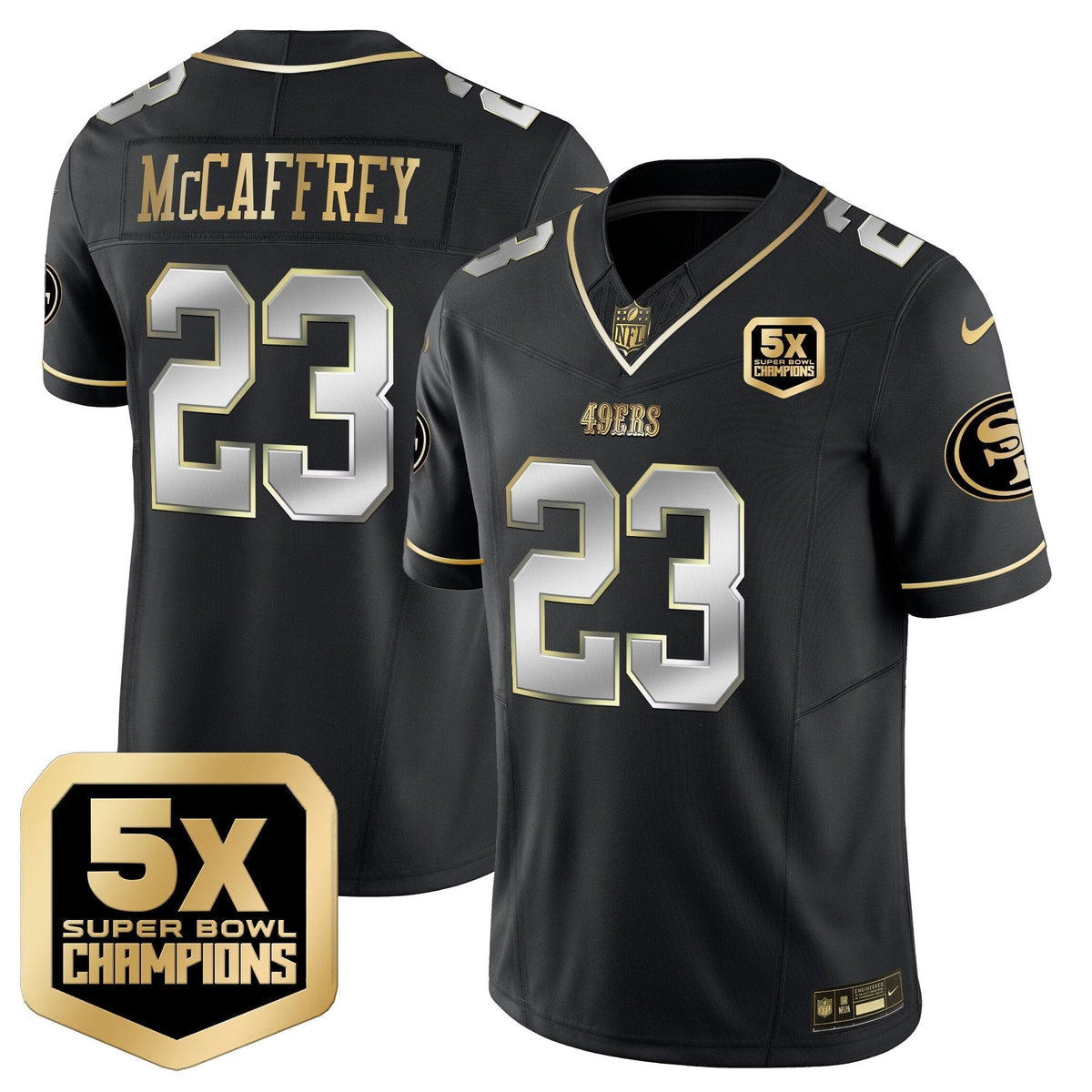 SF 5x Super Bowl Champions Vapor Limited Jersey - All Stitched - image 31