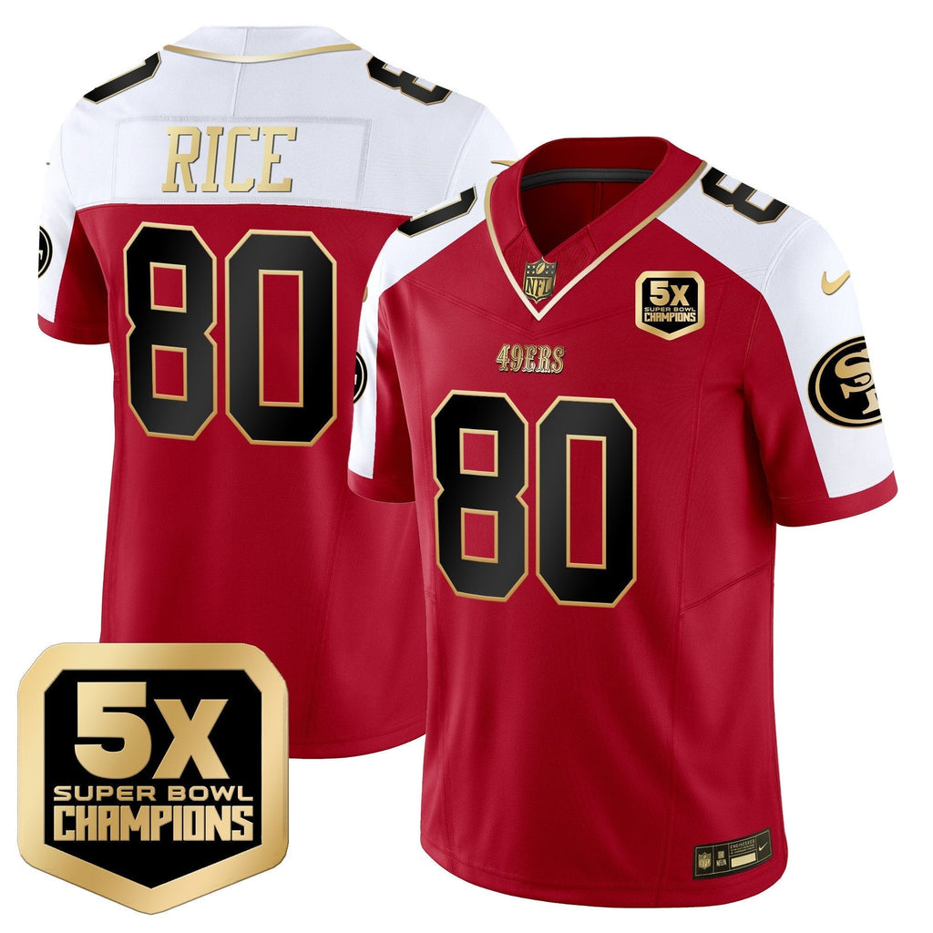 SF 5x Super Bowl Champions Vapor Limited Jersey - All Stitched - image 46