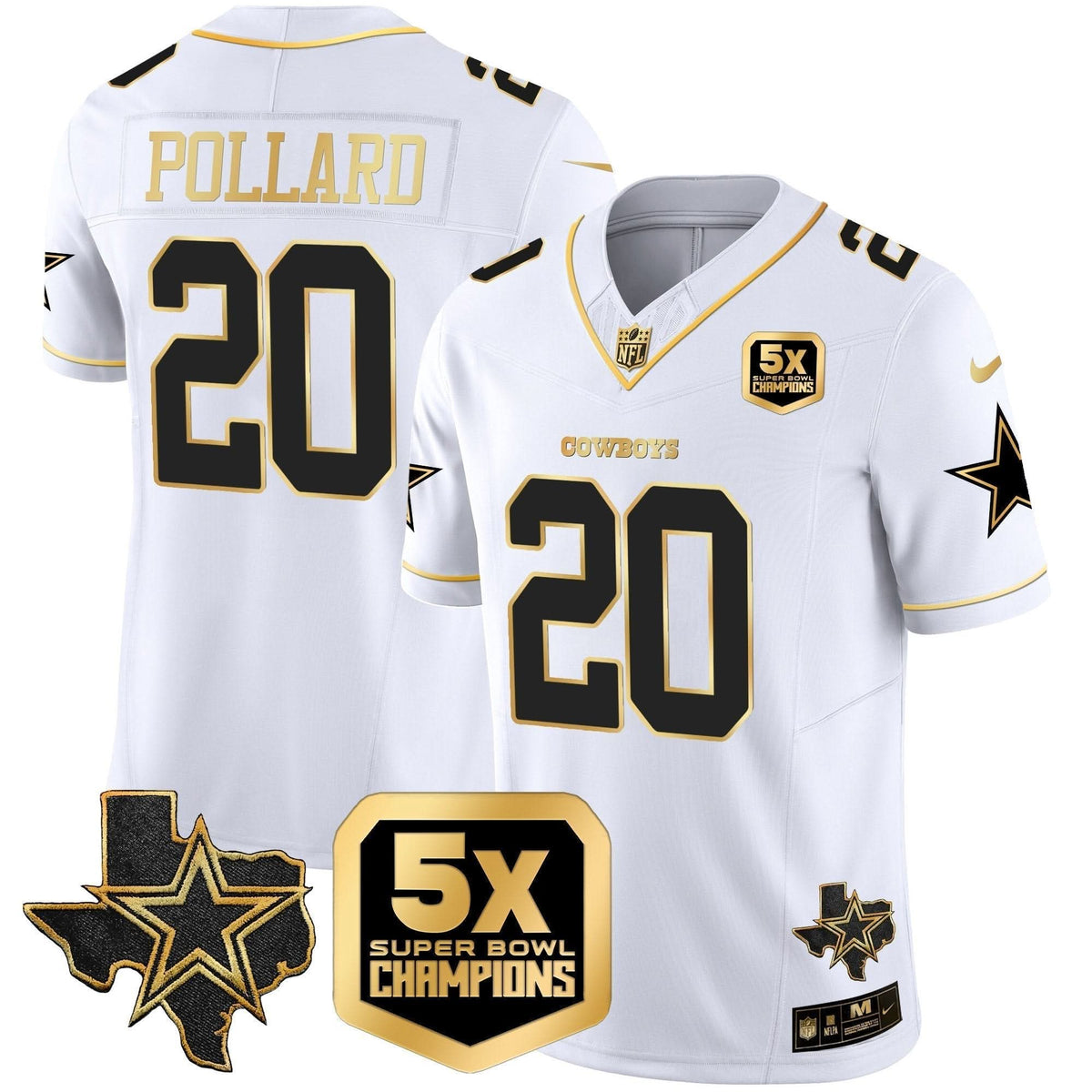 DAL 5x Super Bowl Champions Vapor Limited Jersey - image 21