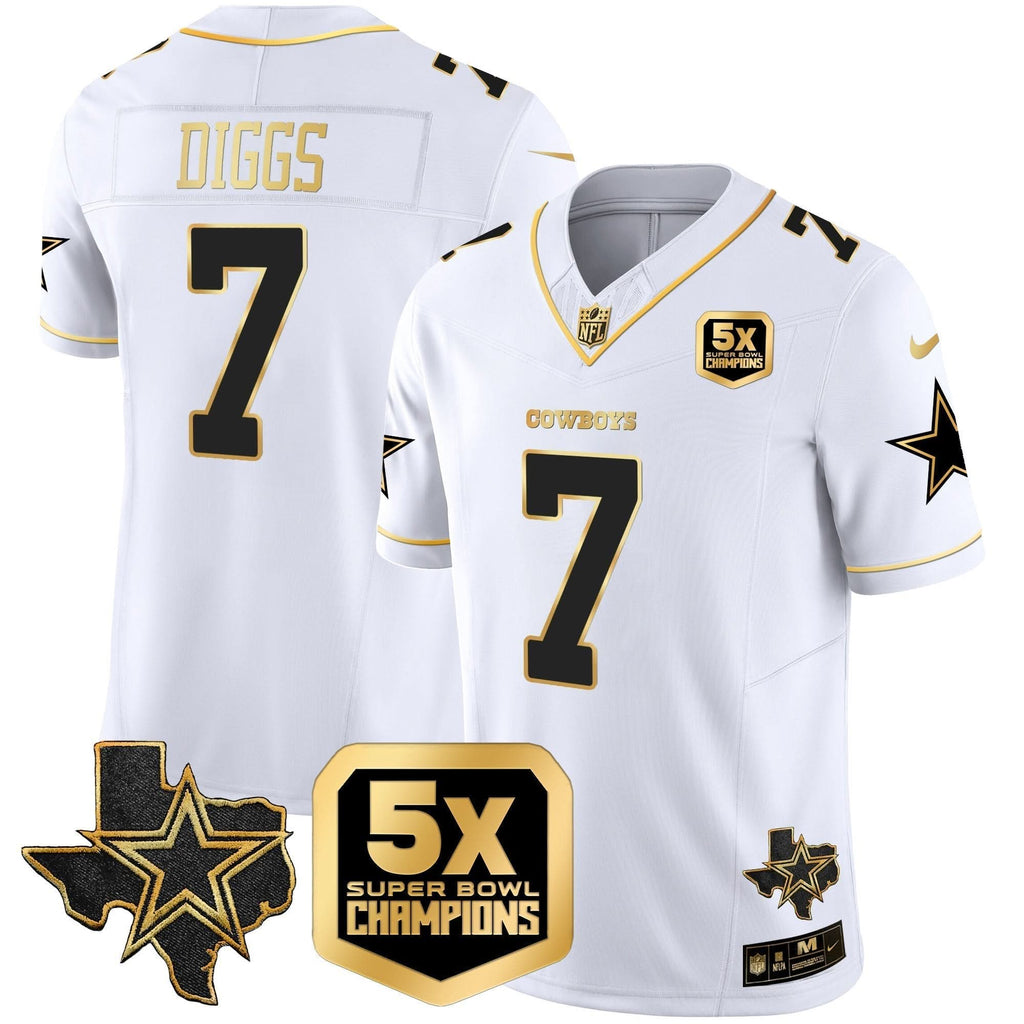 DAL 5x Super Bowl Champions Vapor Limited Jersey - image 40