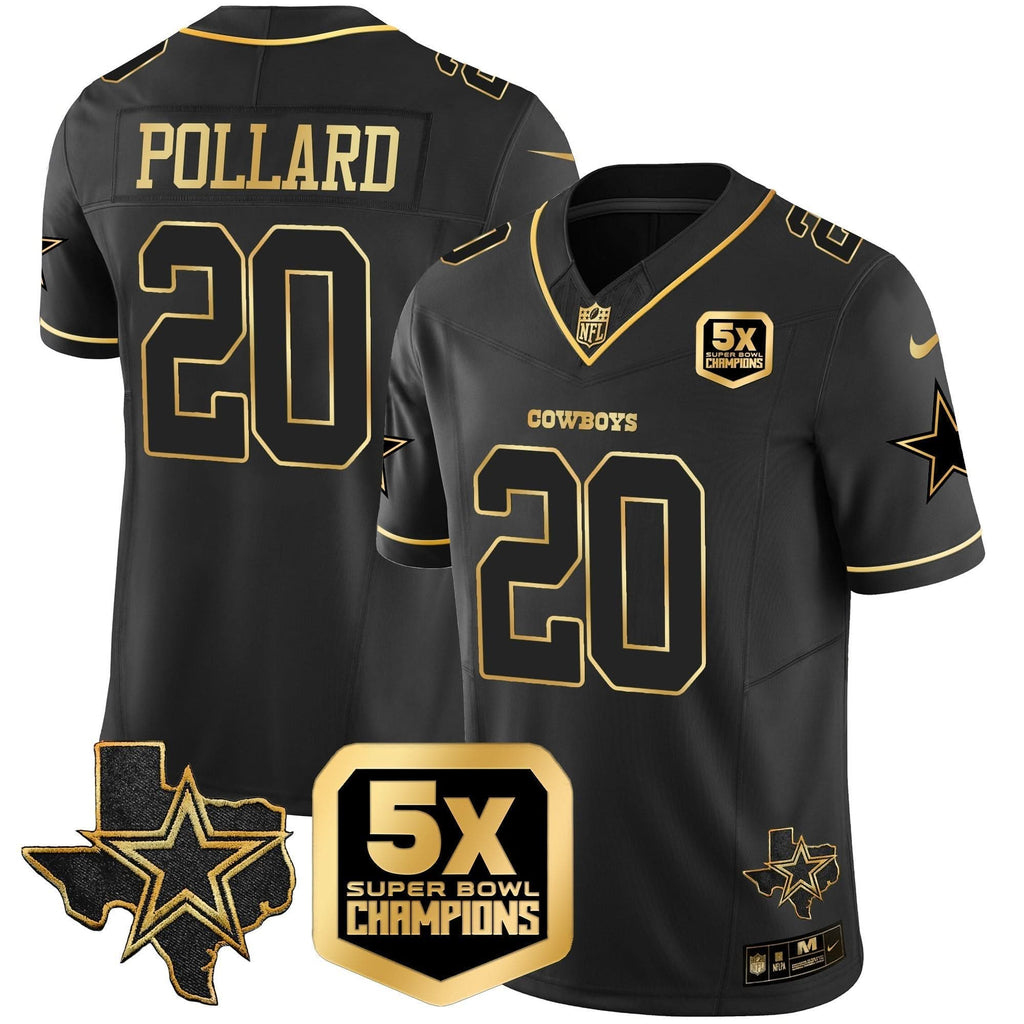 DAL 5x Super Bowl Champions Vapor Limited Jersey - image 35