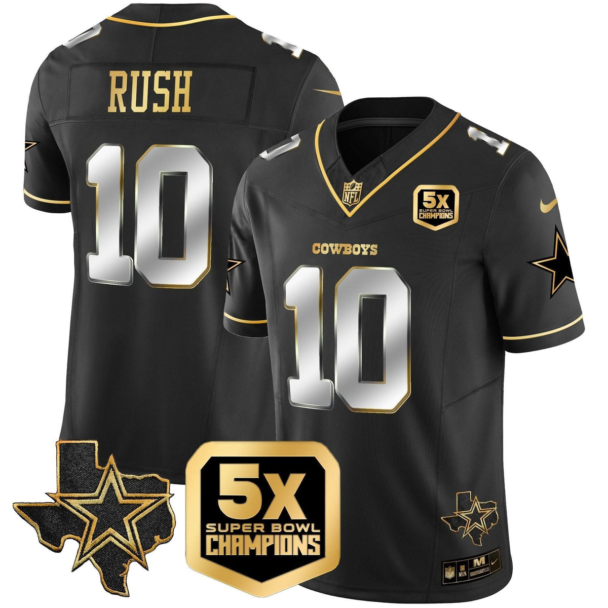 DAL 5x Super Bowl Champions Vapor Limited Jersey - image 26