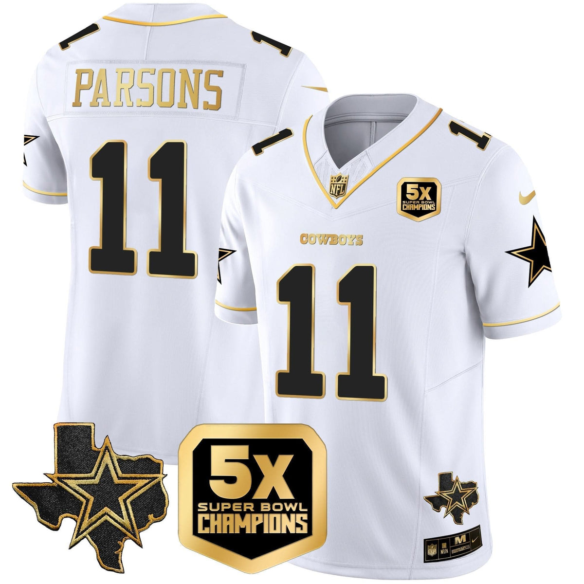 DAL 5x Super Bowl Champions Vapor Limited Jersey - image 36