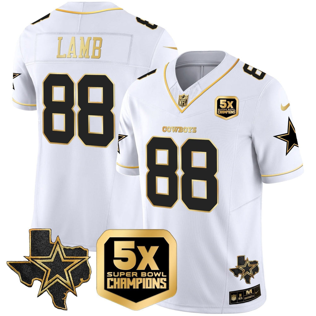 DAL 5x Super Bowl Champions Vapor Limited Jersey - image 38